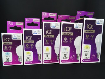 IQ-LED žiarovka 14W, E27,A60, 230V, teplá biela, Svetelný LED zdroj obrazok-1